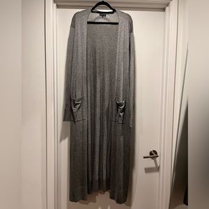 Universal Standard Open Cardigan Gray Size 2XL